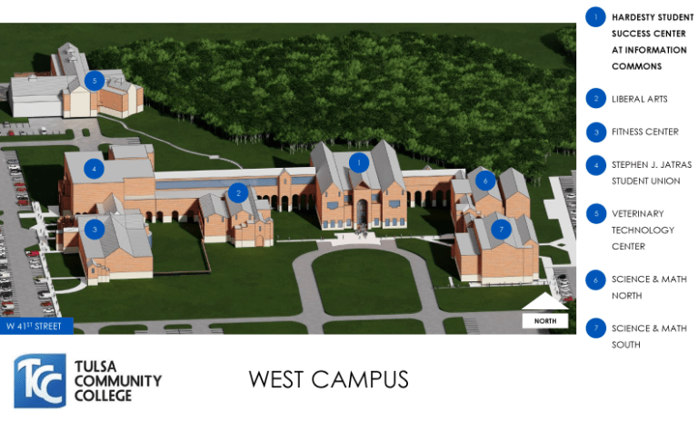 91Ӱ West Campus Map